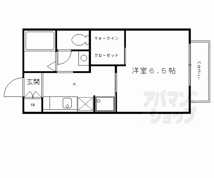 【グランシード桃山】間取