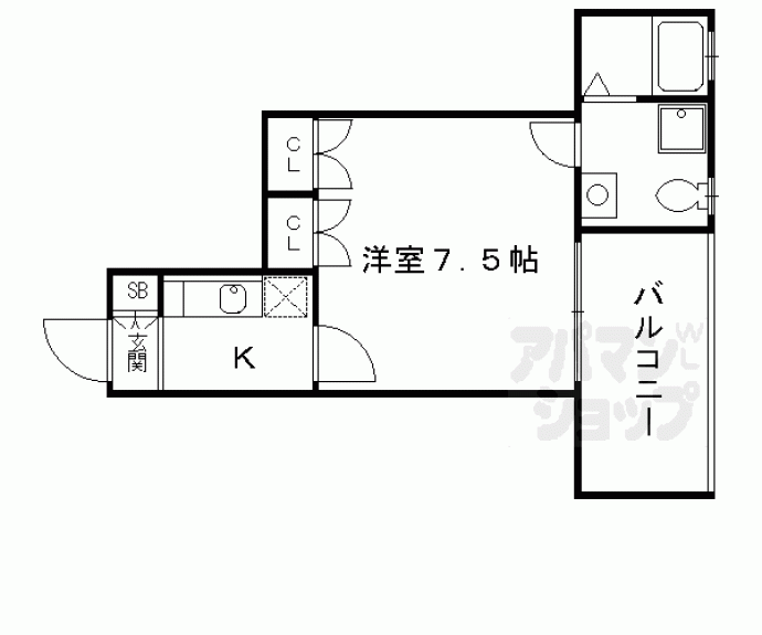 【フラットコート】間取