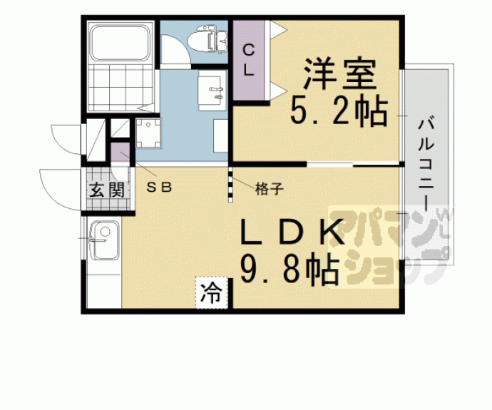 【パークハイム三栖】間取