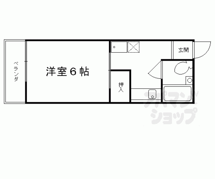 【セジュール川久保】間取