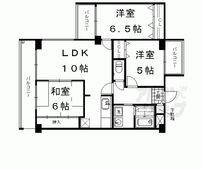 【カサ・デ・高ノ手】間取