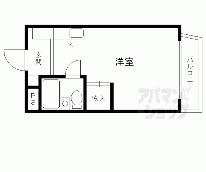 【バンベール伏見】間取