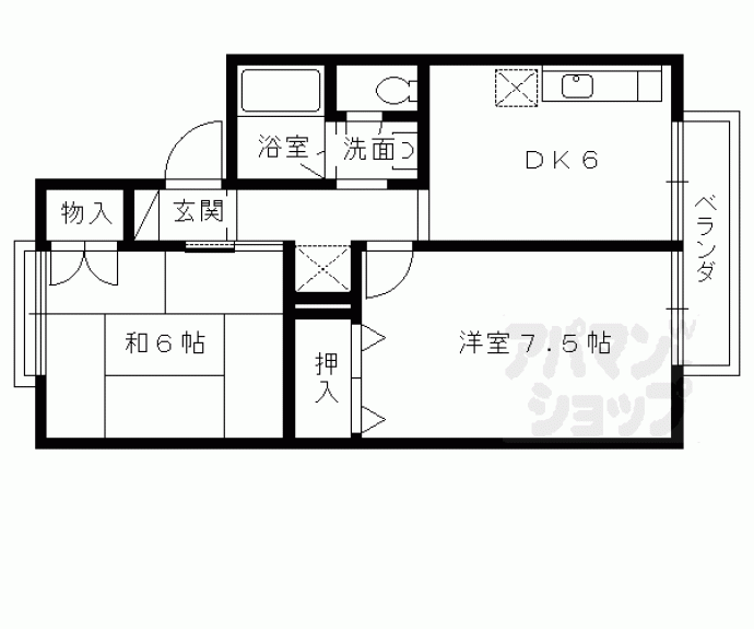 【ボーシャトゥ高木】間取