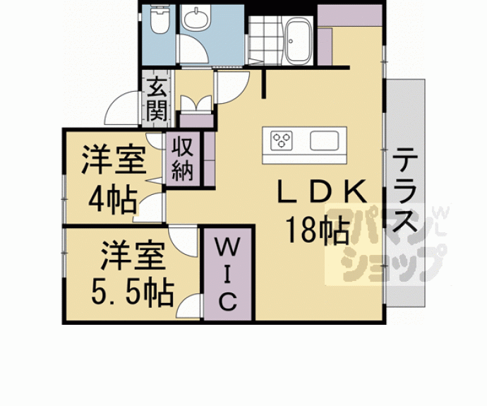 【サニーコート勧】間取