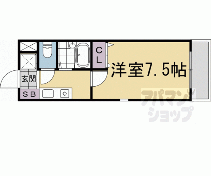 【シェリーカラー】間取