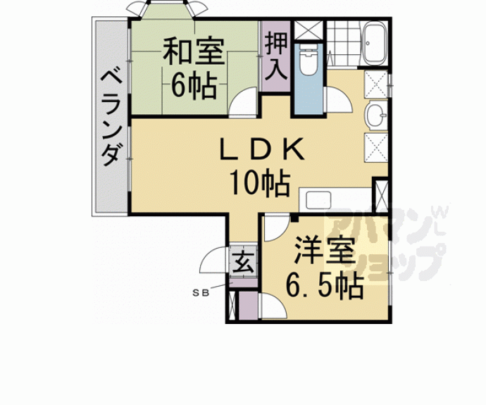 【リバティハウス樟家】間取