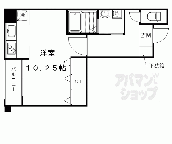 【メディナ西院】間取