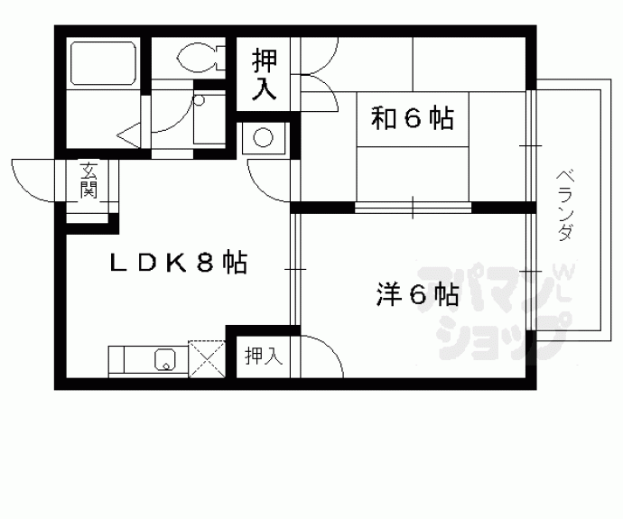 【ハイムエトワール】間取