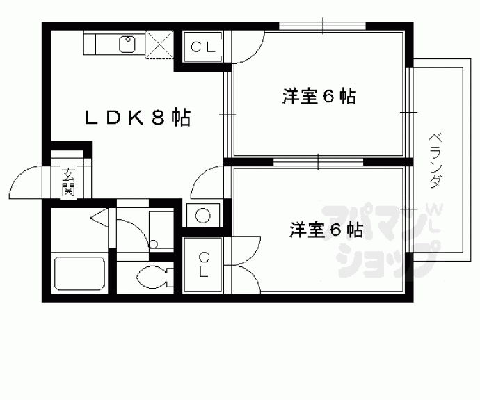 【ハイムエトワール】間取