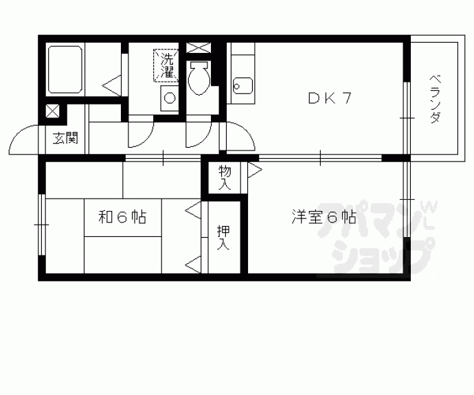 【メゾンド・アスカ】間取