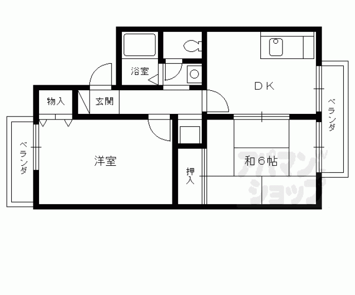 【セジュール小原】間取