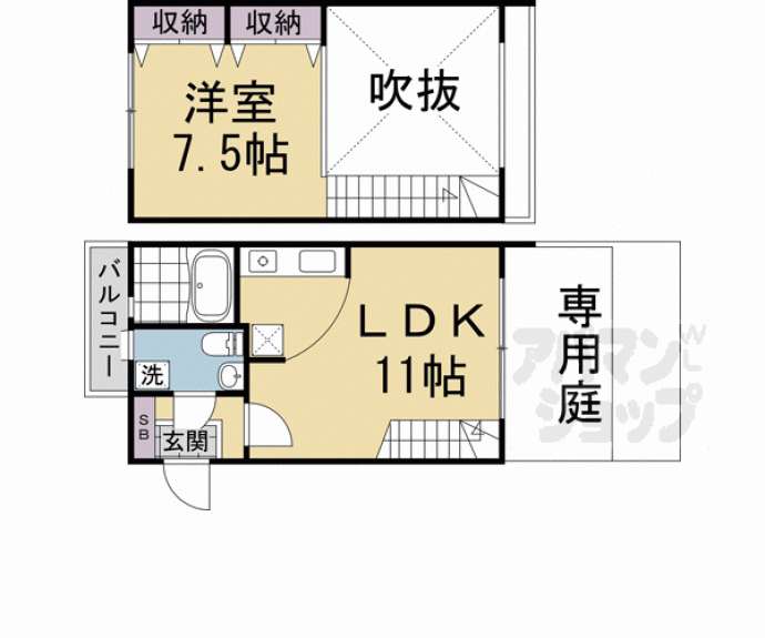 【アントレデゥブリーズ】間取