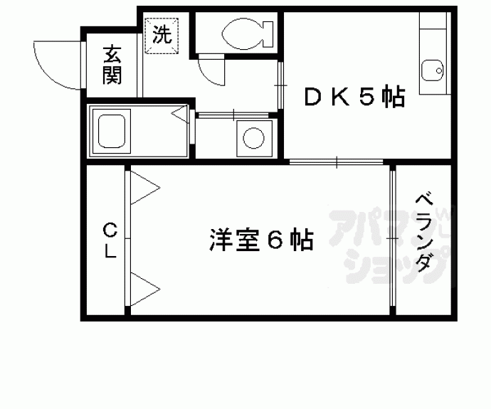 【グランドゥール廣田】間取