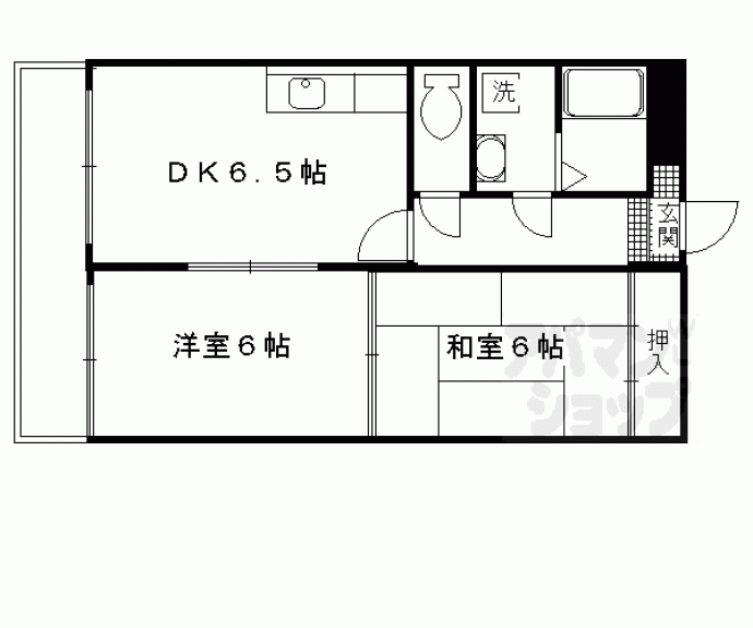 【アネックス鳥羽】間取