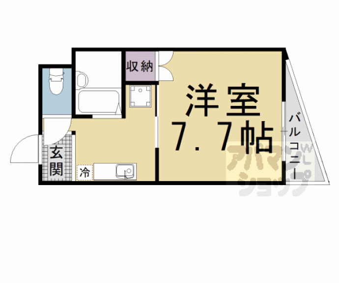 【メゾン徳大寺】間取