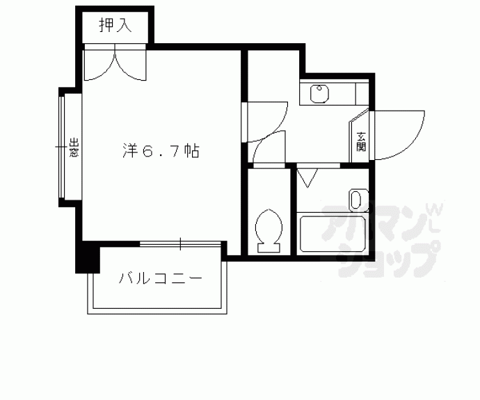 【メゾンショウエイ】間取