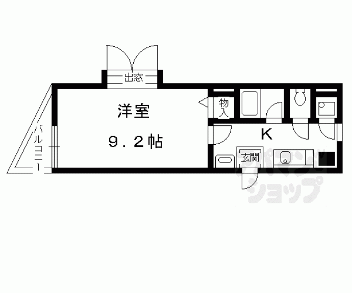 【レ・ゼフィール】間取