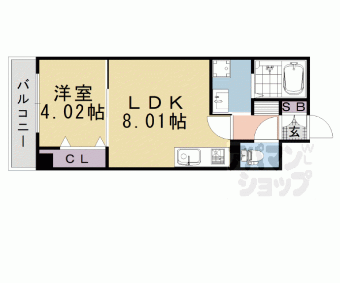 【ブロッサム桂】間取