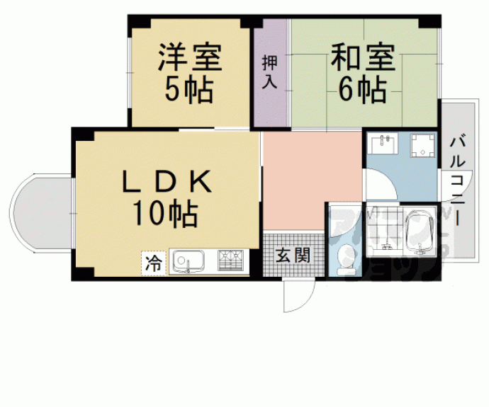 【シャトレ・タカヤⅡ】間取