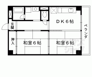 【レフィナード京都西大路】