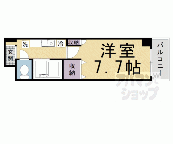 【ヴィラ９９】間取