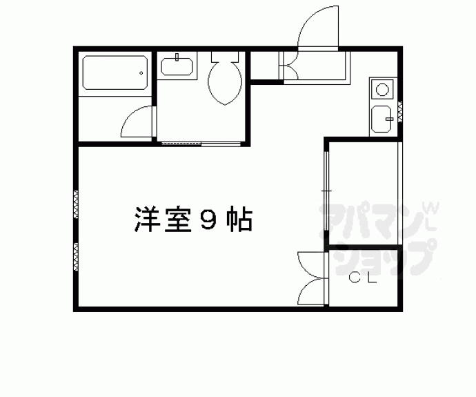 【Ｍｏｒｅ西洞院】間取