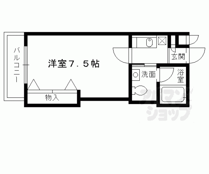 【ラ・ビスタ桂】間取