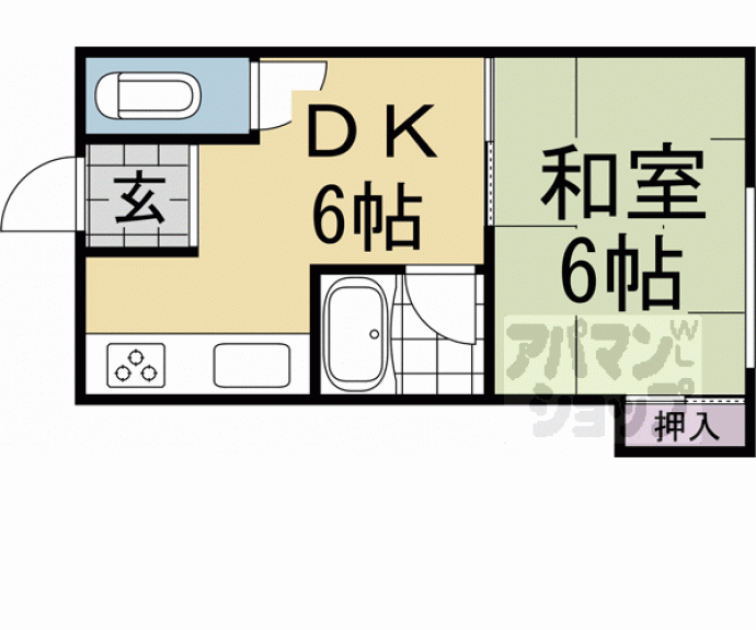 【柴野荘】間取