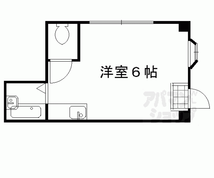 【築山マンション】間取