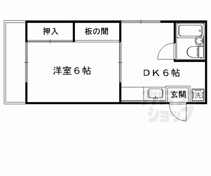 【青山マンション】間取