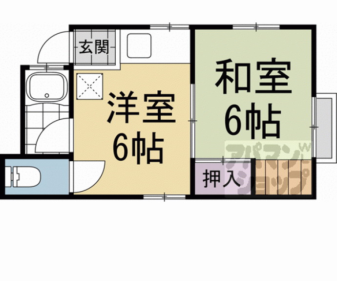 【青山マンション】間取