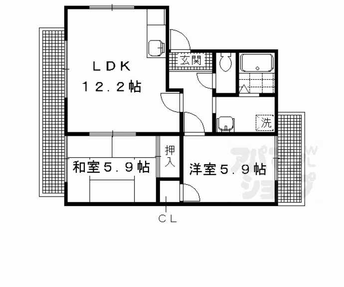 【シャンリジェール】間取