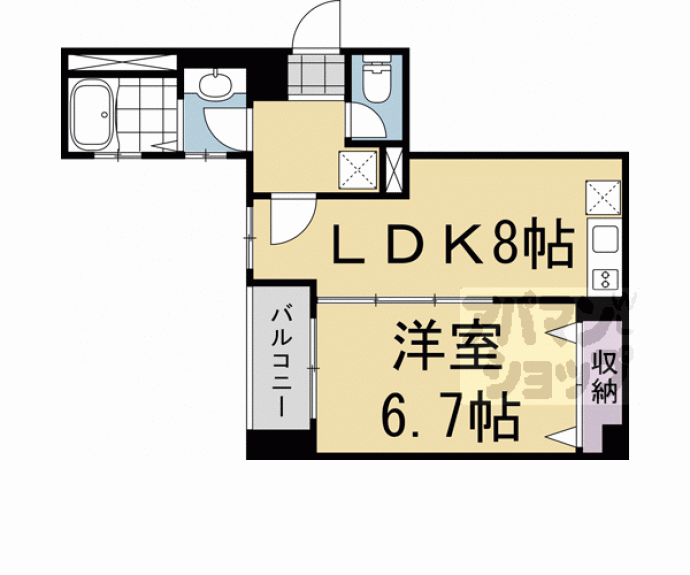 【Ｓ－ＦＬＡＴ北野】間取