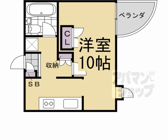 【メゾン・ド・リビエール】間取