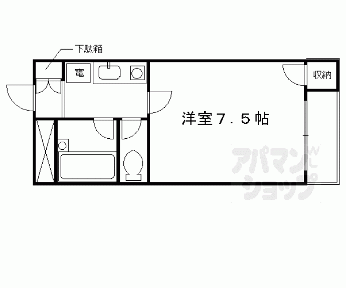 【メゾンドカルム】間取