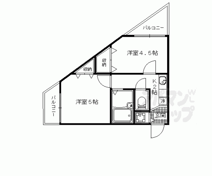 【イースター西栄】間取