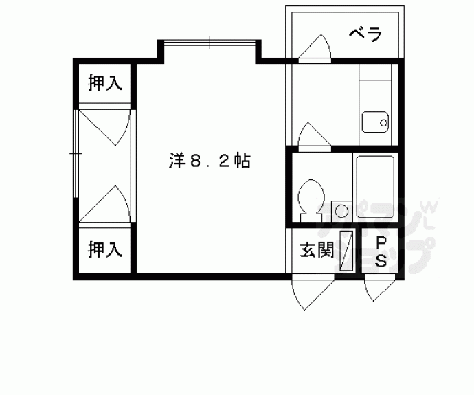 【ハウスパシフィック】間取