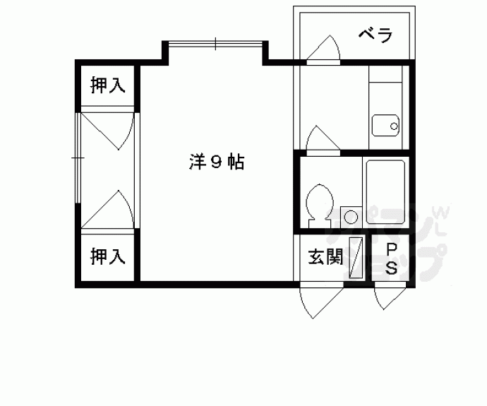 【ハウスパシフィック】間取