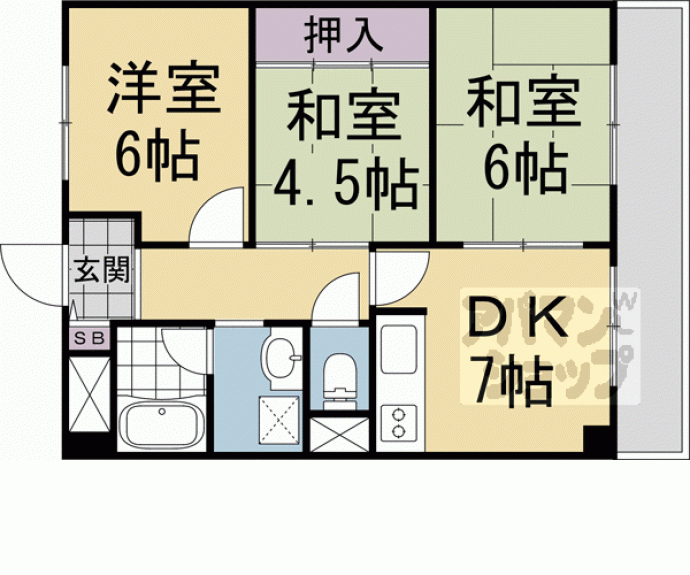 【ロイヤル現代】間取