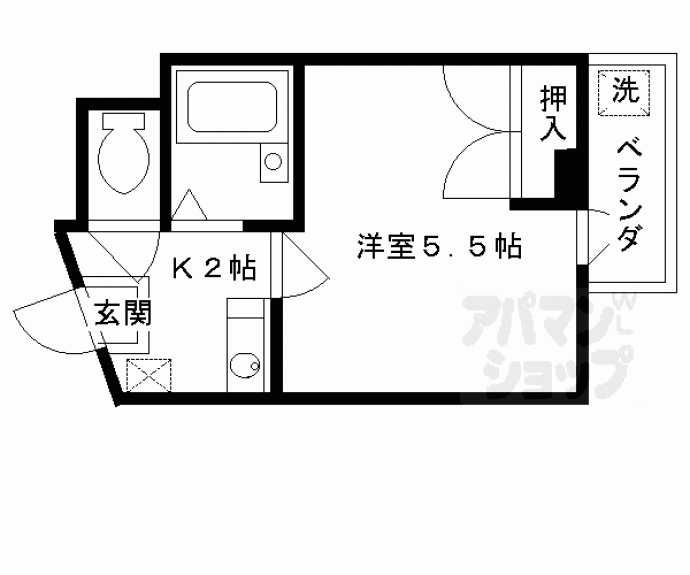 【ＦｏｕｒＳｅｖｅｎ八条口】間取