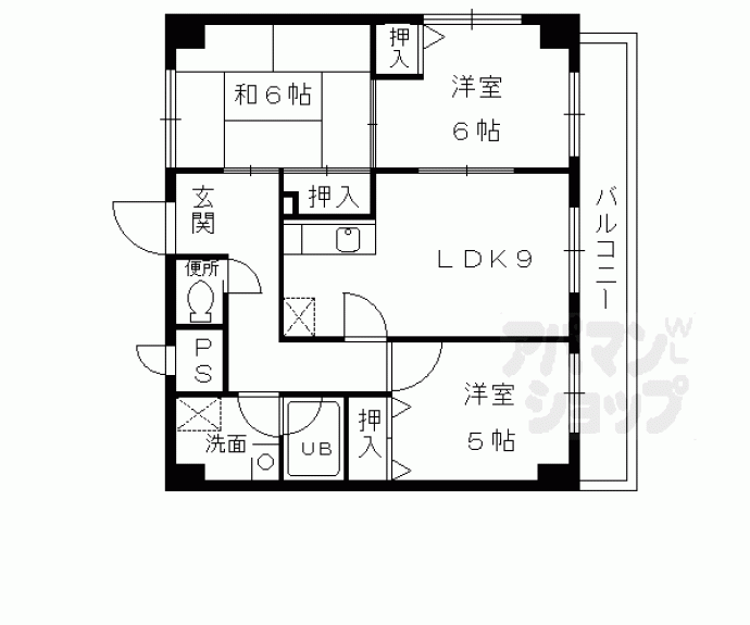 【ルミエール森東】間取