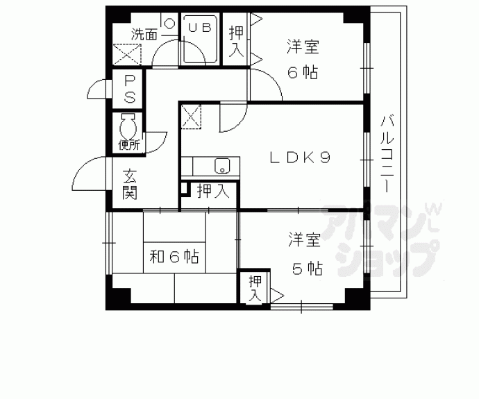 【ルミエール森東】間取