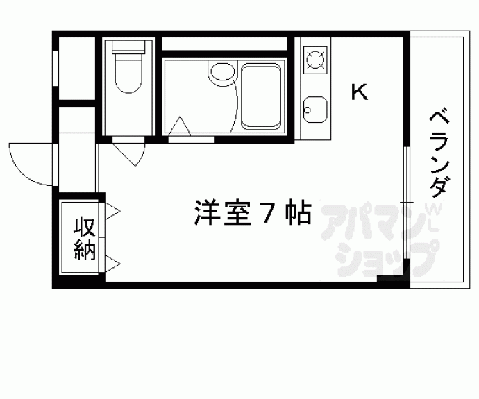 【ハイツ大宮】間取