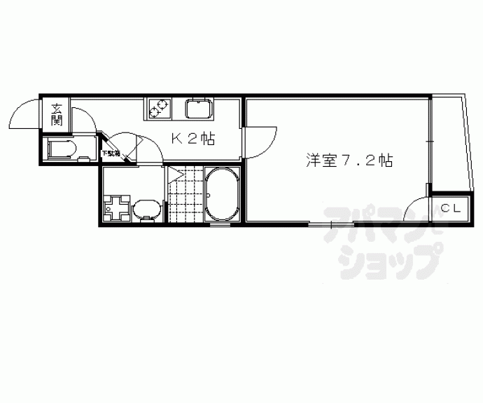 【ベラジオ京都東山】間取