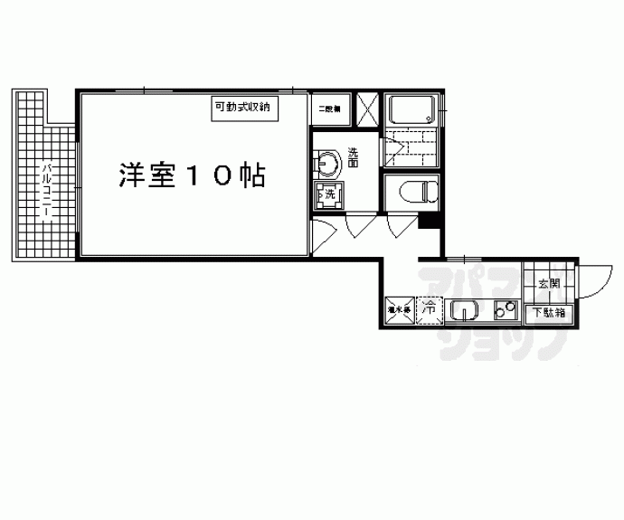 【アクアレリスト今出川】間取