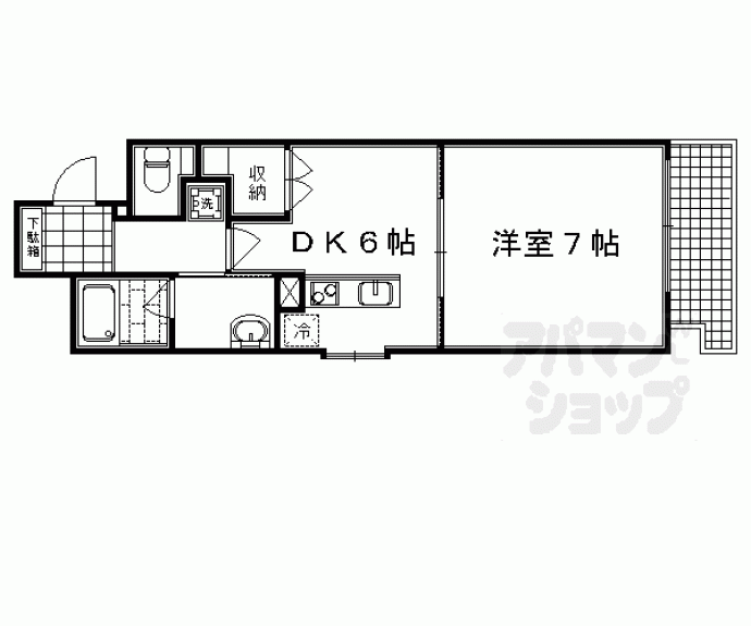 【アクアレリスト今出川】間取