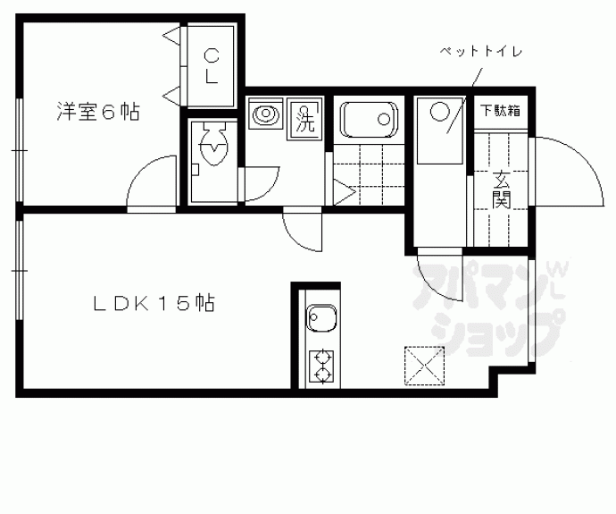 【カナルガーデン】間取