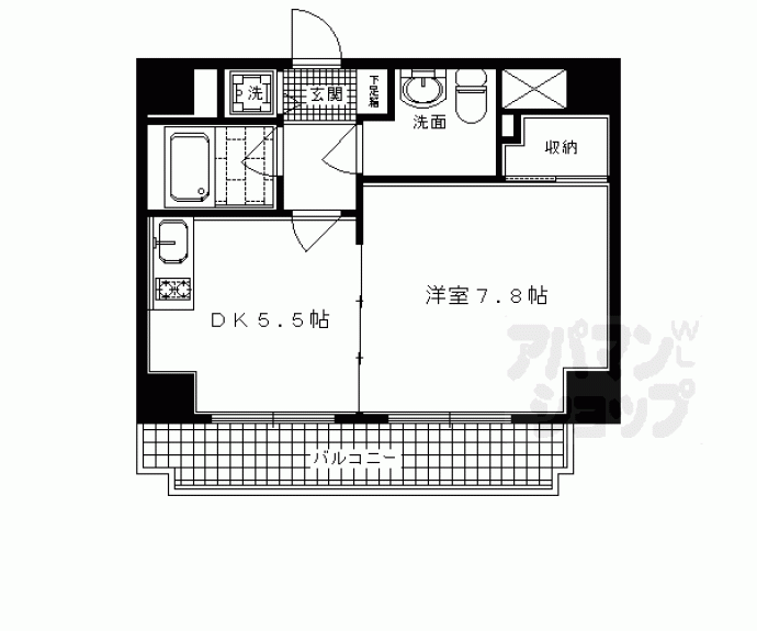 【和泉ハイツ】間取