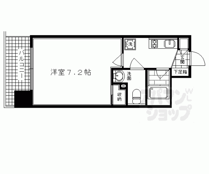 【和泉ハイツ】間取