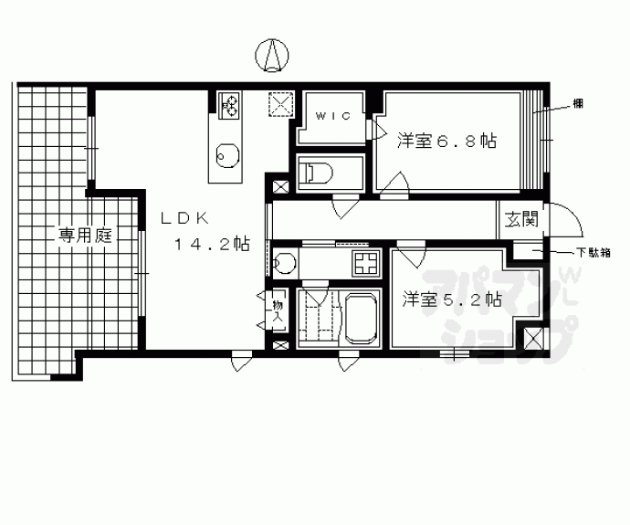 【グラシア堺町御門】間取